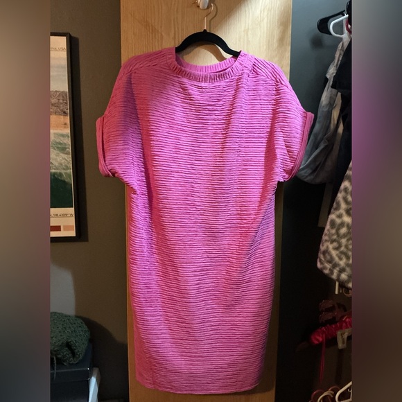 Pink Women's Dress - Picture 3 of 3